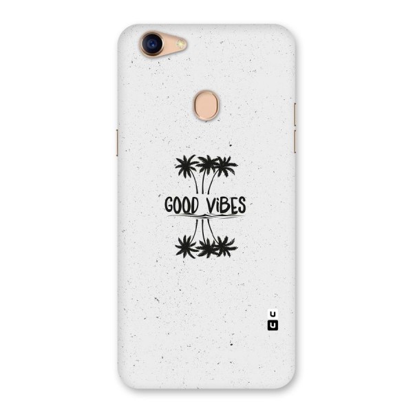 Good Vibes Rugged Back Case for Oppo F5 Youth